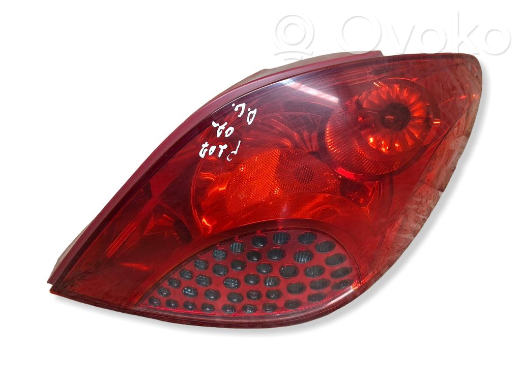 Peugeot 207 Lampa tylna 