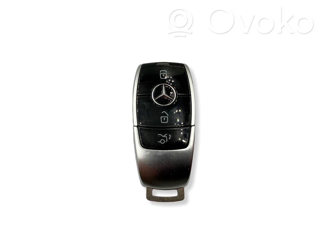 Mercedes-Benz E W213 Klucz / Karta zapłonu 