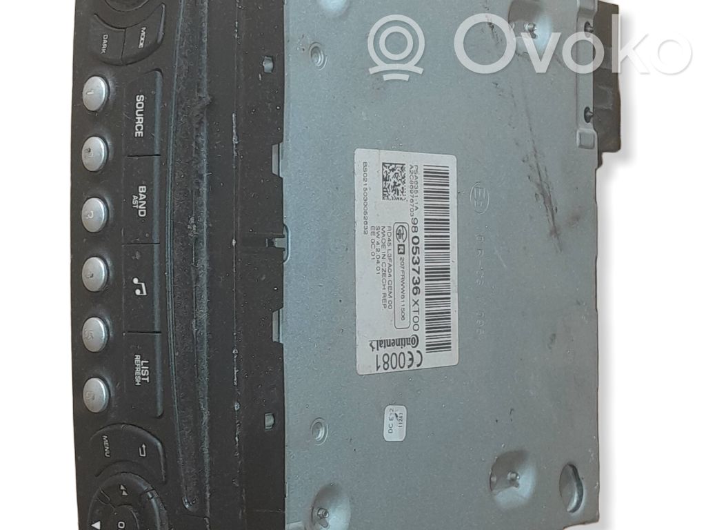 Radio / CD-Player / DVD-Player / Navigation   98053736XT,207FRWW611506,0215030052632