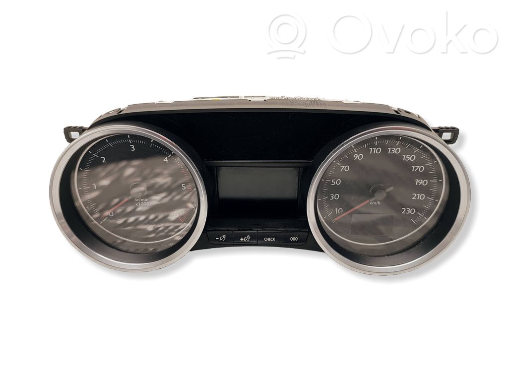 Peugeot 508 Compteur de vitesse tableau de bord 