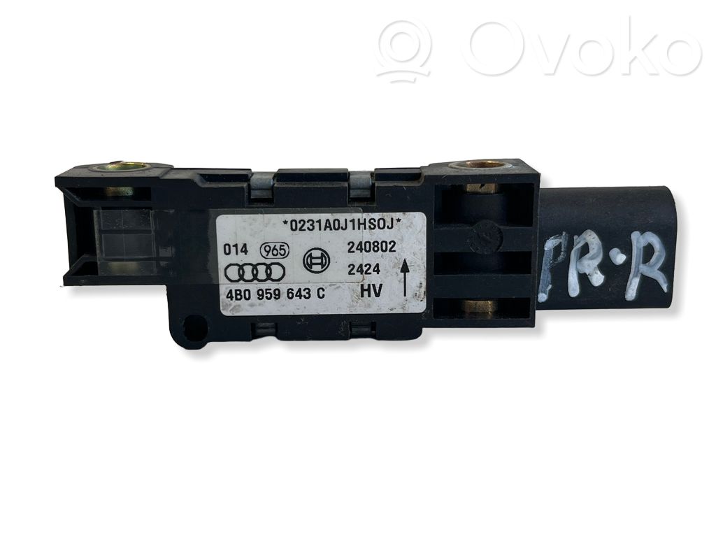 Airbagsensor Crashsensor Drucksensor   4B0959643C
