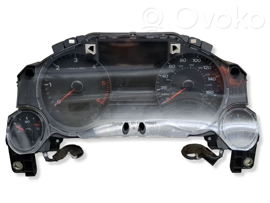 Audi A8 S8 D3 4E Speedometer (instrument cluster) 