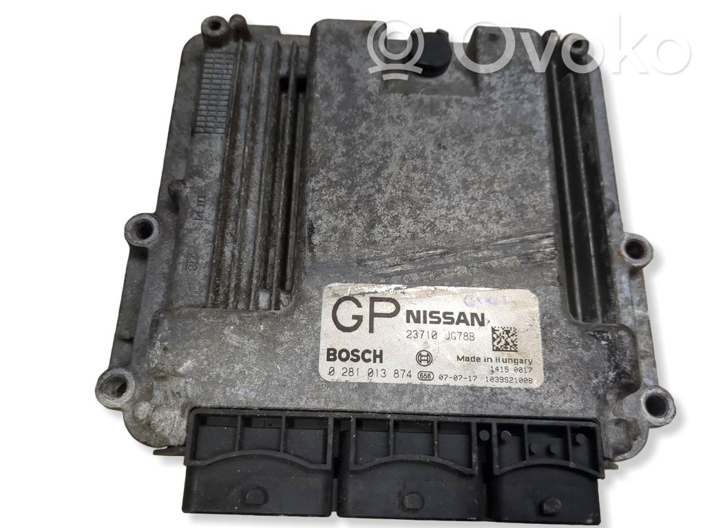 Nissan X-Trail T31 Engine control unit/module 