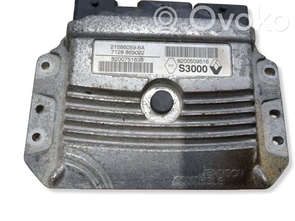 Renault Megane II Engine control unit/module 
