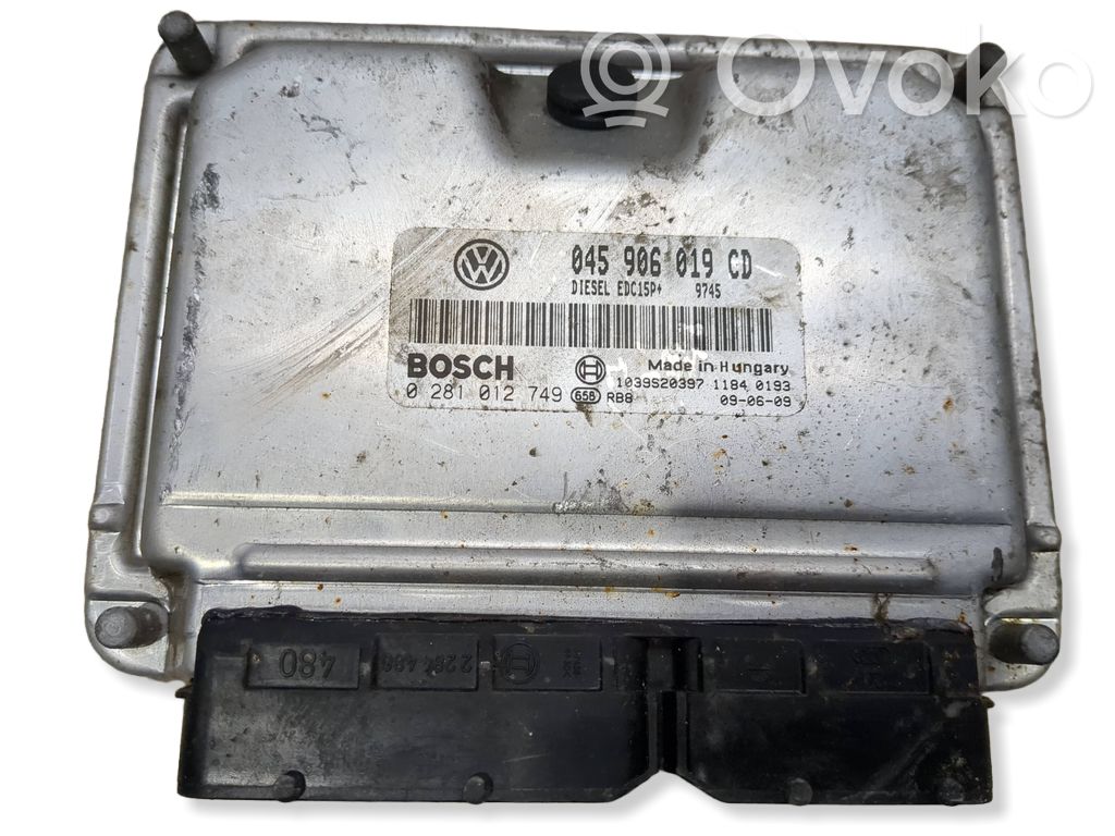 Skoda Fabia Mk2 (5J) Engine control unit/module 