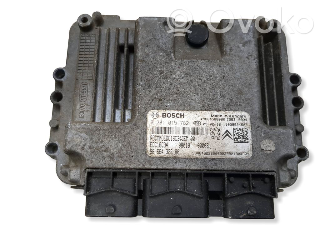 Citroen C5 Engine control unit/module 