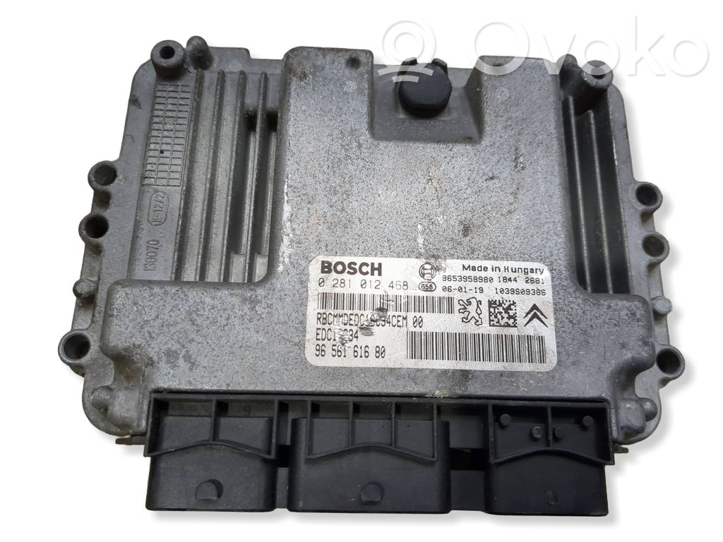Peugeot 5008 Engine control unit/module 