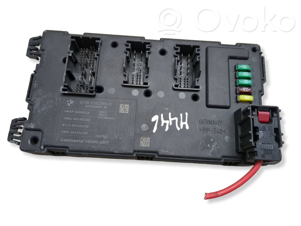 BMW 3 F30 F35 F31 Módulo de confort/conveniencia 