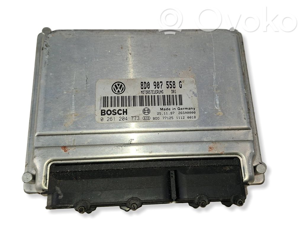 Engine control unit/module   8D0907558G,26SA0000,0261204773