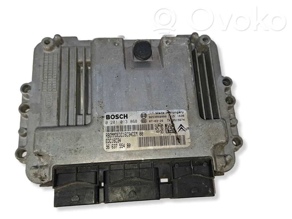 Citroen C3 Engine control unit/module 