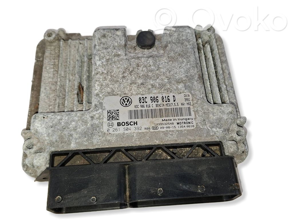 Skoda Octavia Mk2 (1Z) Engine control unit/module 