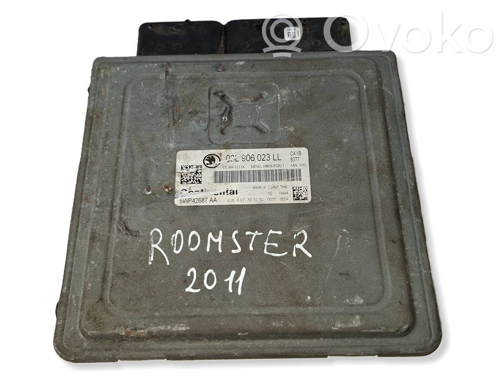 Skoda Roomster (5J) Engine control unit/module 