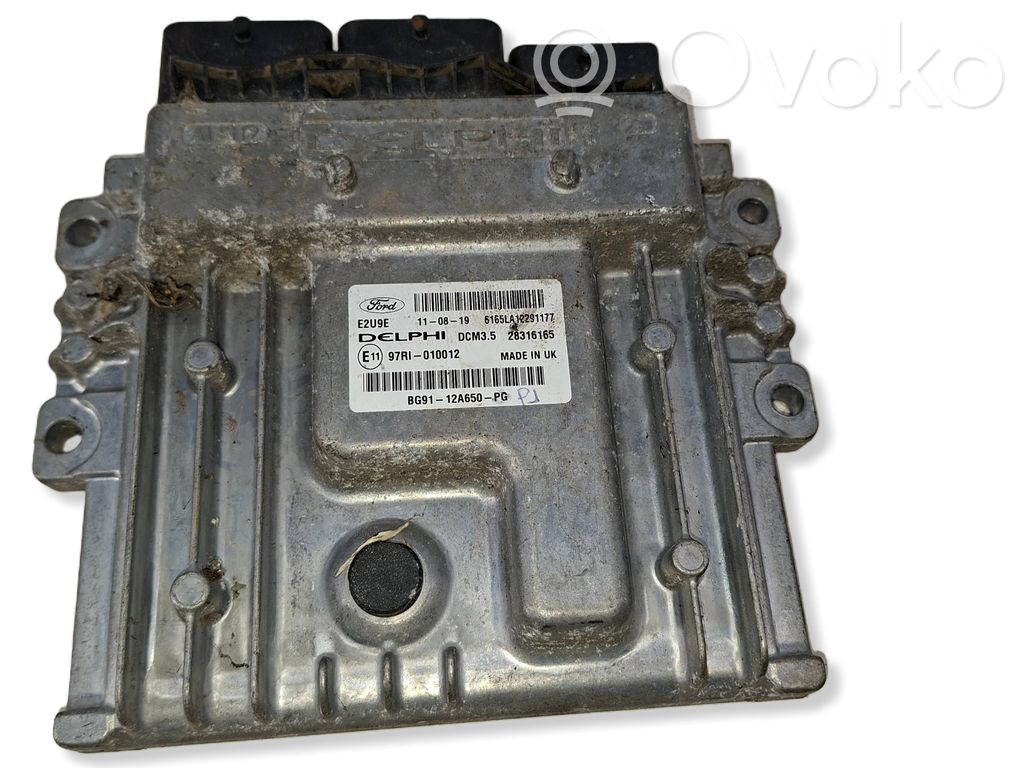 Engine control unit/module   28316165,BG9112A650PG,97RI010012