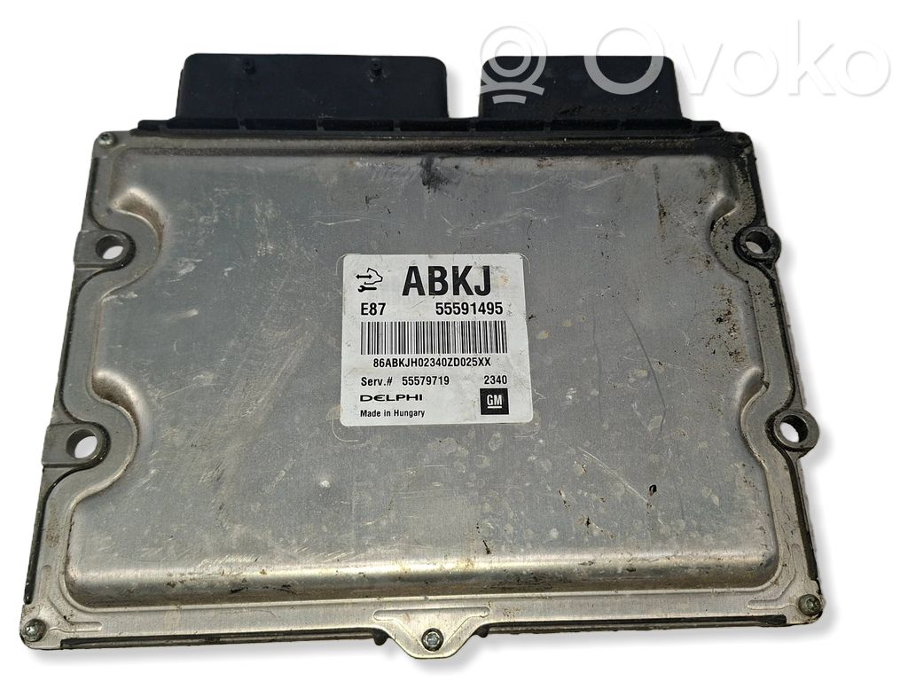 Opel Astra J Engine control unit/module 