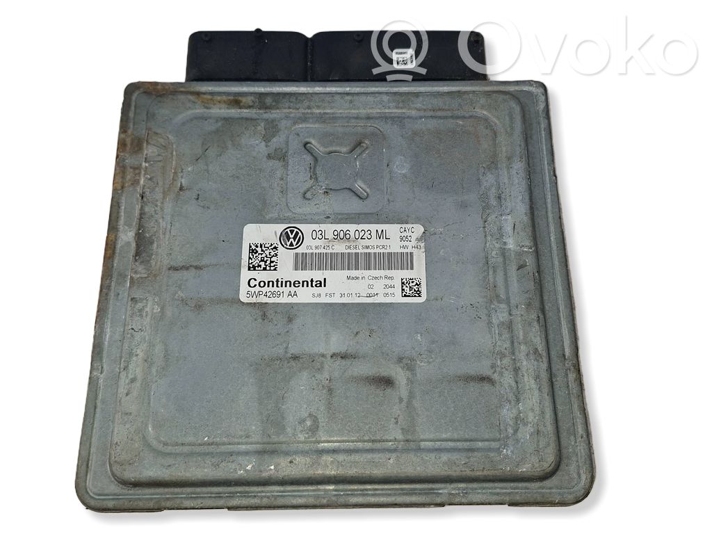 Volkswagen Golf VI Engine control unit/module 