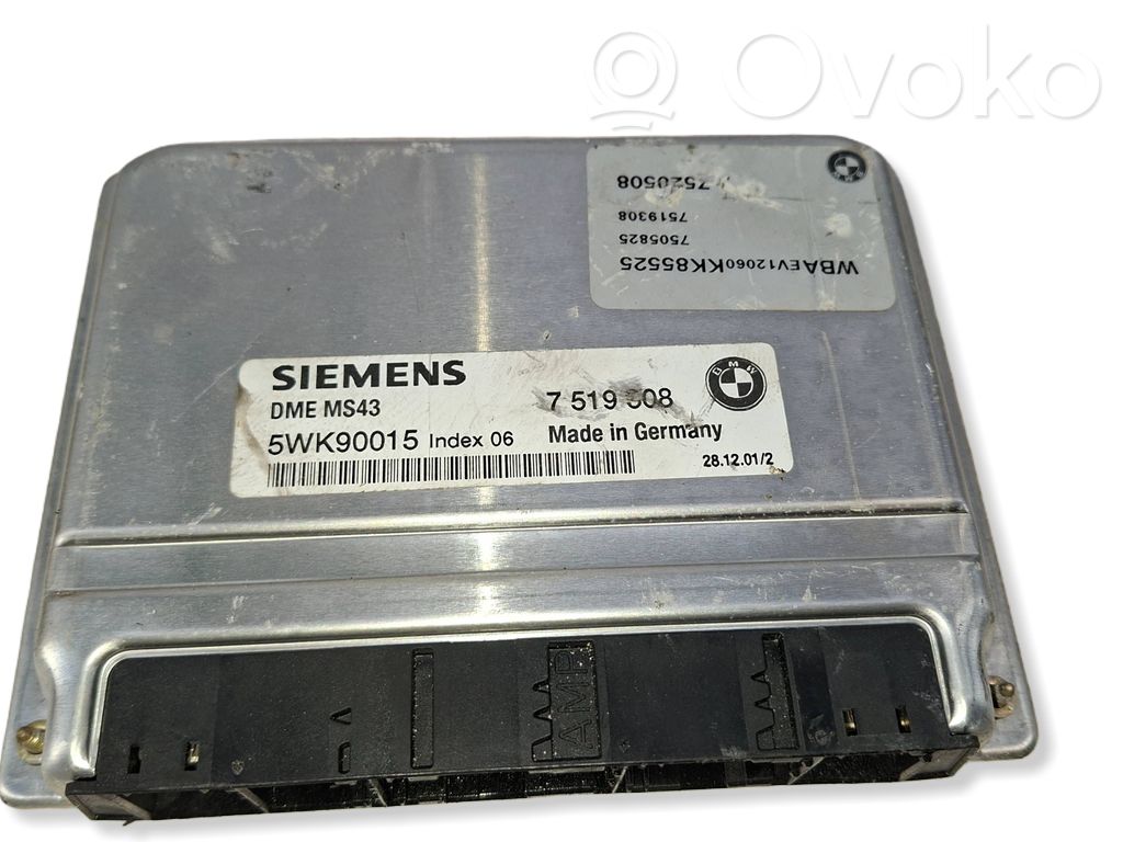 BMW Z3 E36 Engine control unit/module 