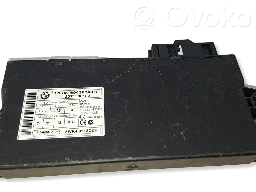 BMW 3 E90 E91 CAS control unit/module 