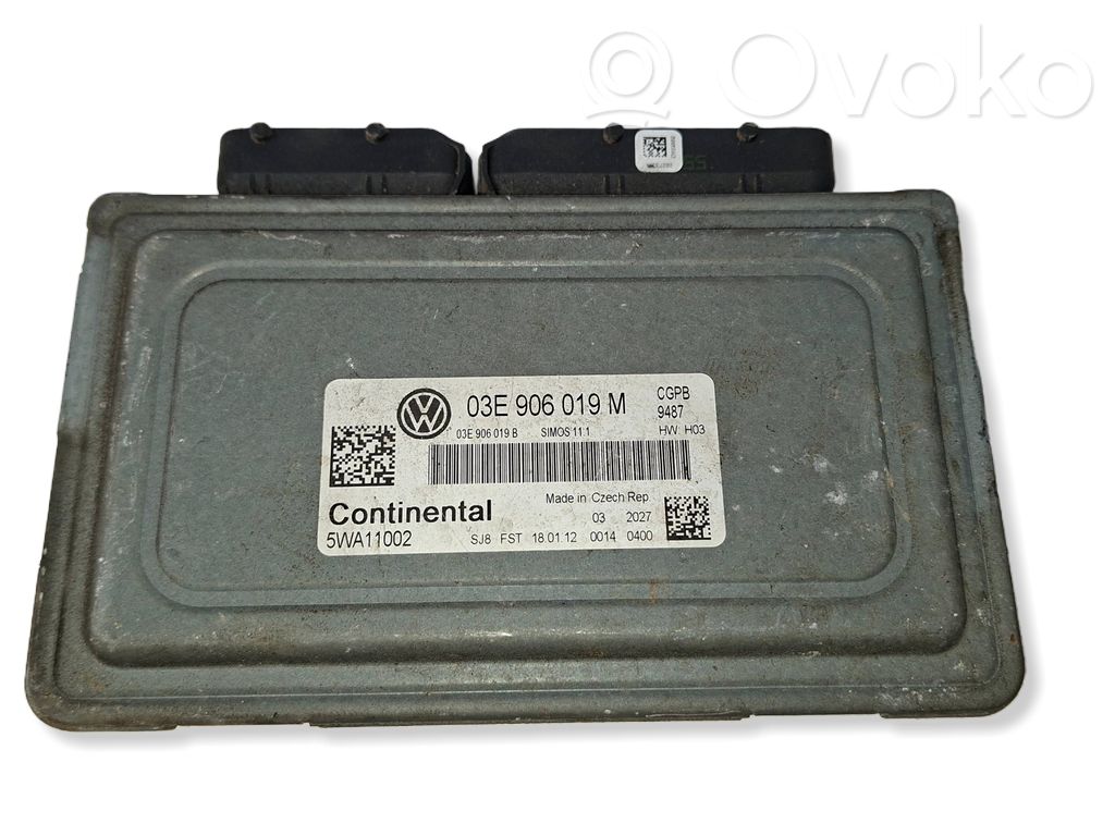 Volkswagen Polo V 6R Engine control unit/module 