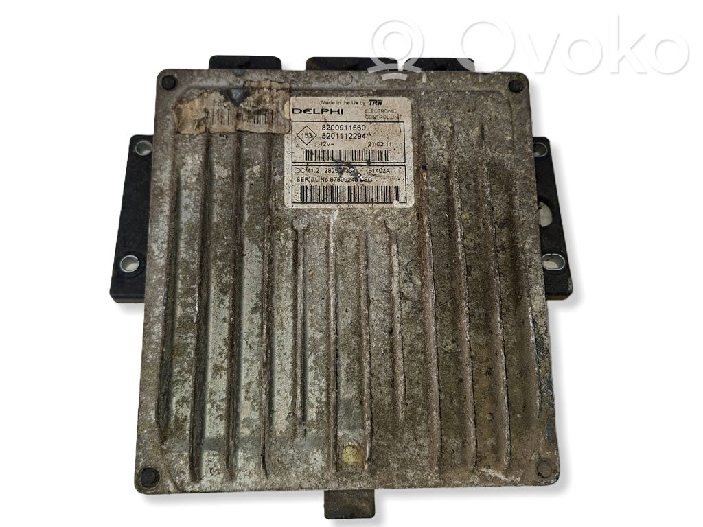 Renault Kangoo II Engine control unit/module 