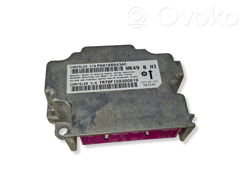 Jeep Compass Czujnik uderzenia Airbag 