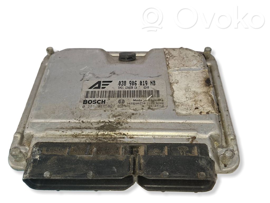 Engine control unit/module   038906019NB,1039S06270,0281011821