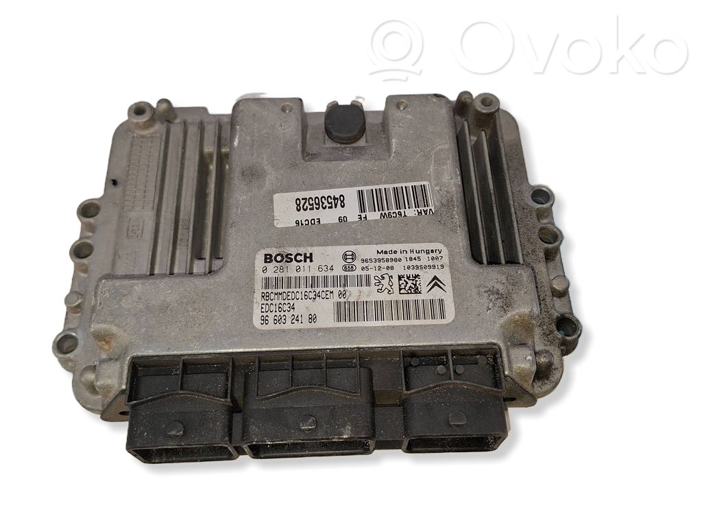 Peugeot 3008 I Engine control unit/module 