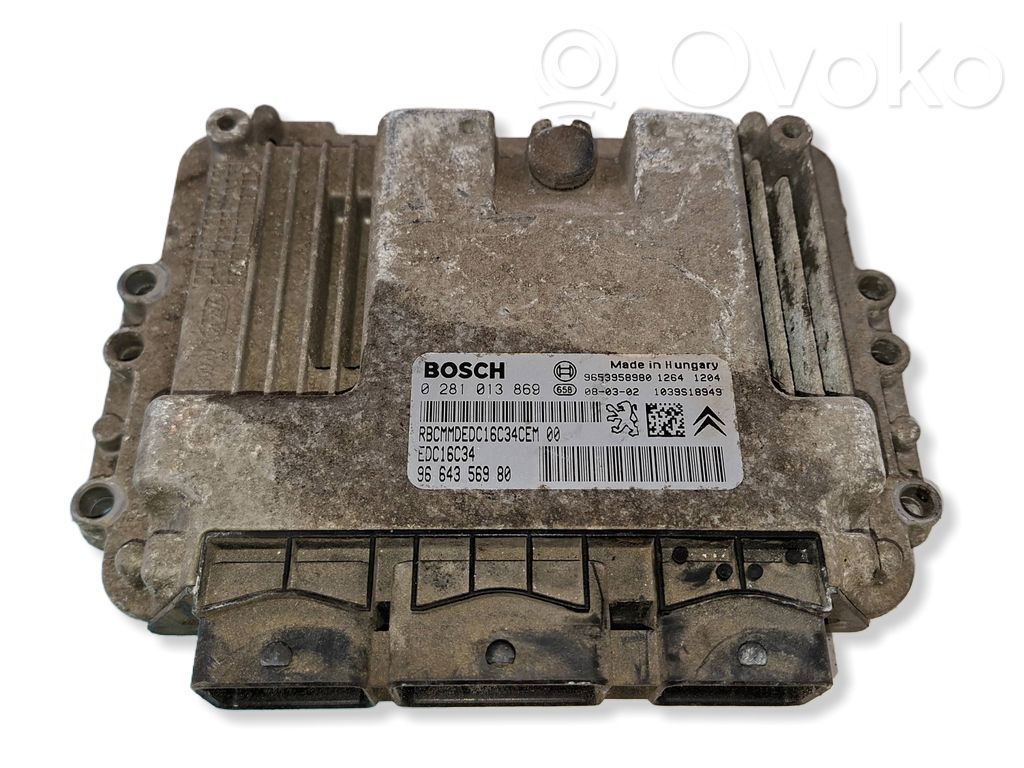 Citroen Relay III Engine control unit/module 