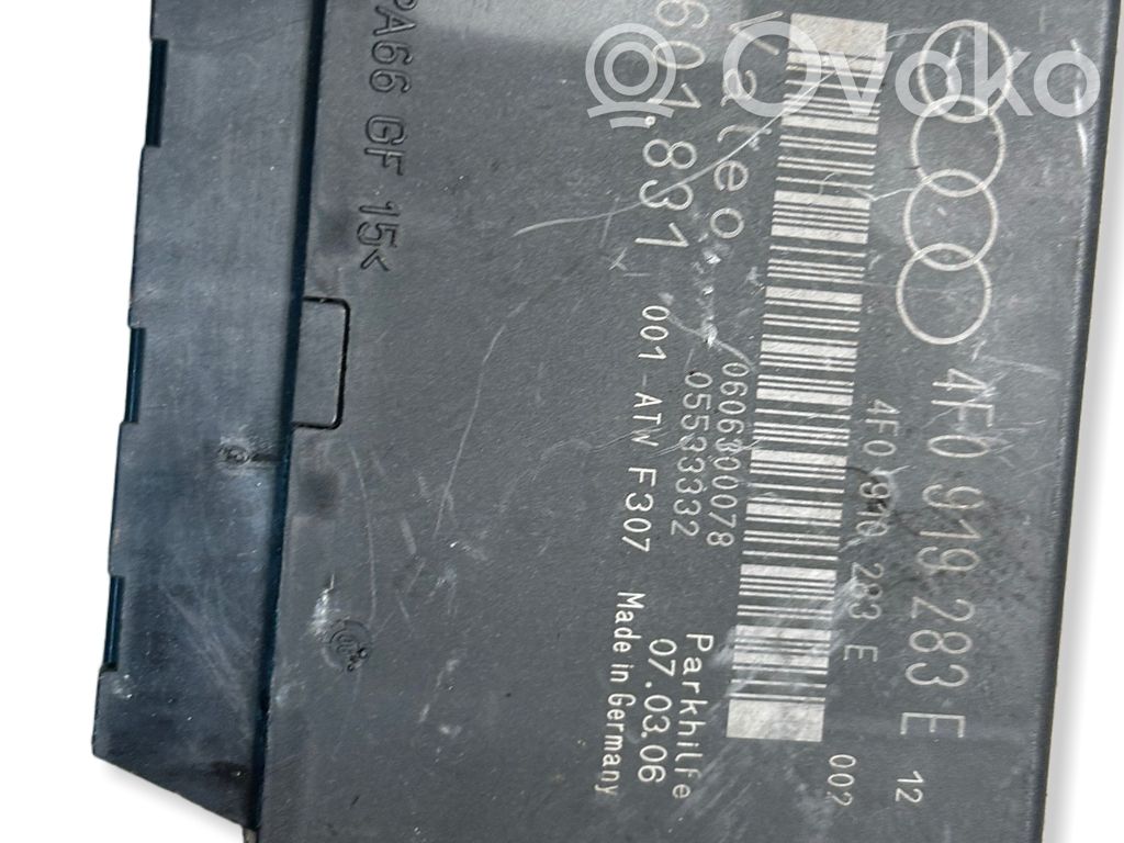 Audi A6 S6 C6 4F Parking PDC control unit/module 