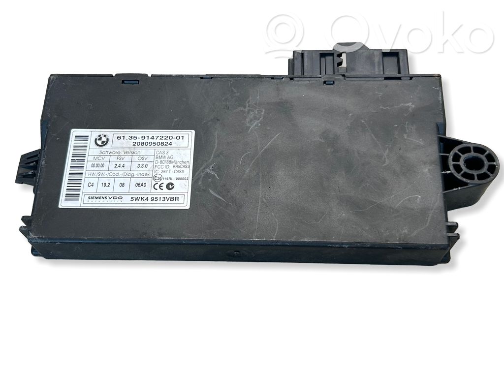 BMW 3 E90 E91 CAS control unit/module 