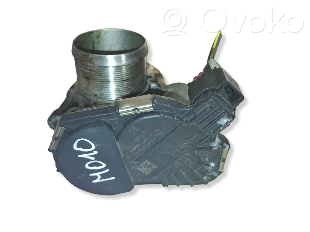 Opel Astra J Droselinė sklendė 