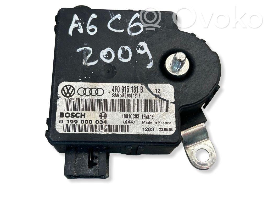 Audi A6 S6 C6 4F Power management control unit 