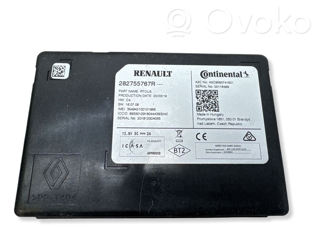 Renault Mégane Renault Sport III (IV Based) Unité / module navigation GPS 