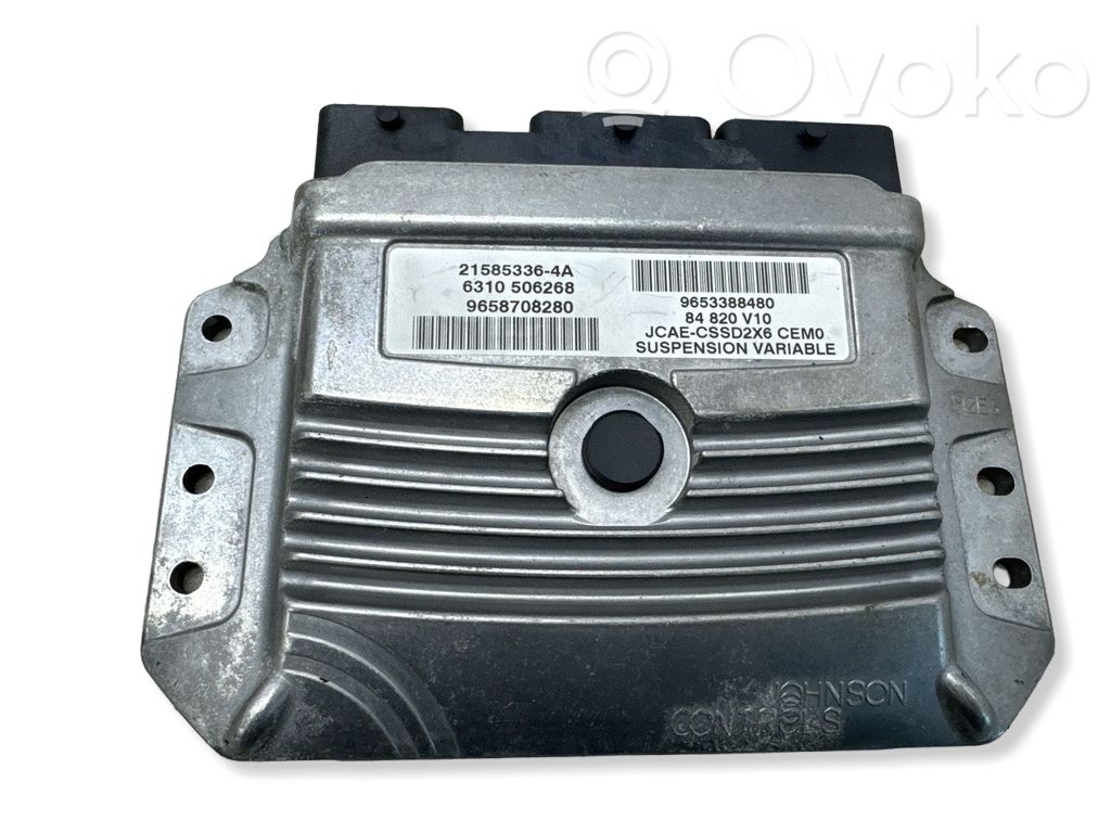 Module de commande suspension   9658708280,215853364A,9653388480