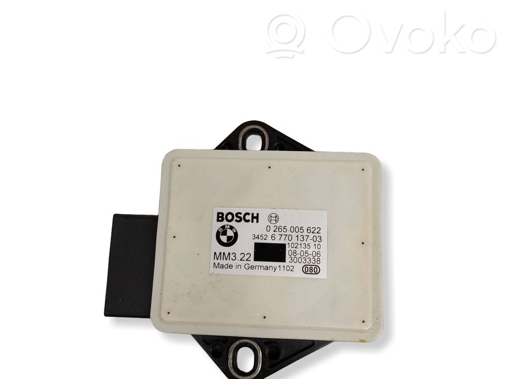 BMW 5 E60 E61 ESP acceleration yaw rate sensor 