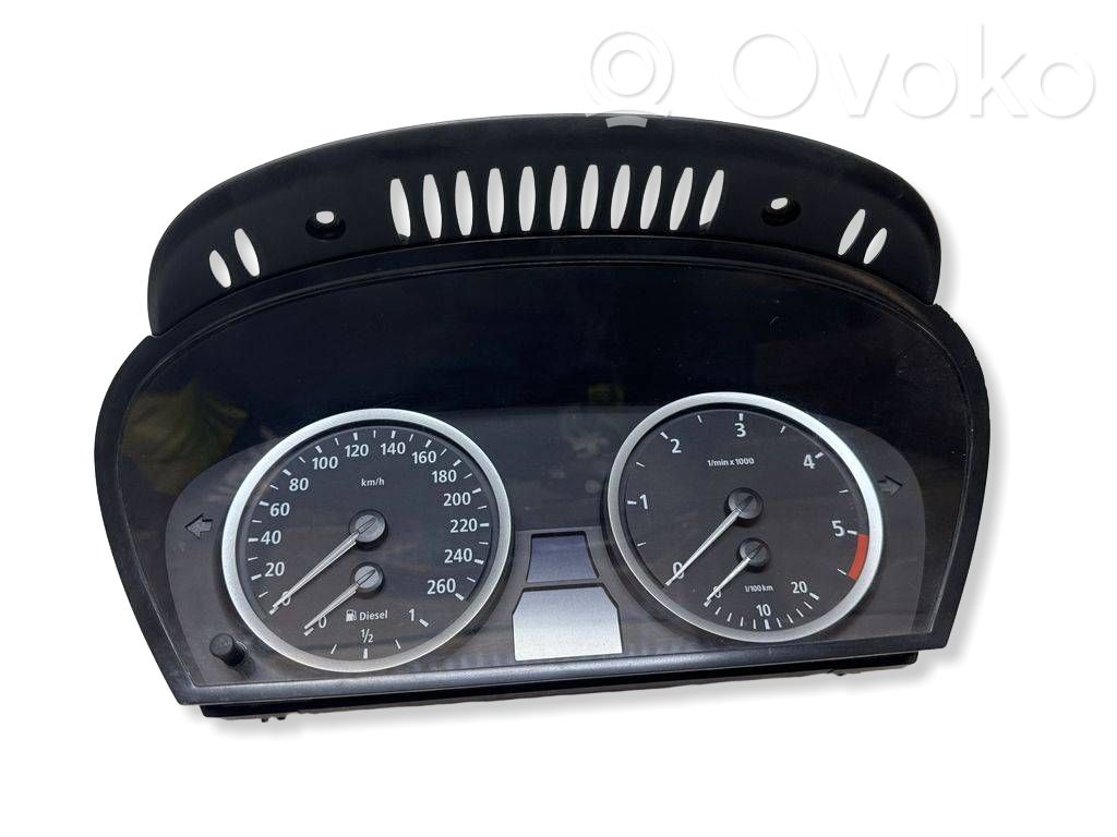 BMW 5 E60 E61 Speedometer (instrument cluster) 