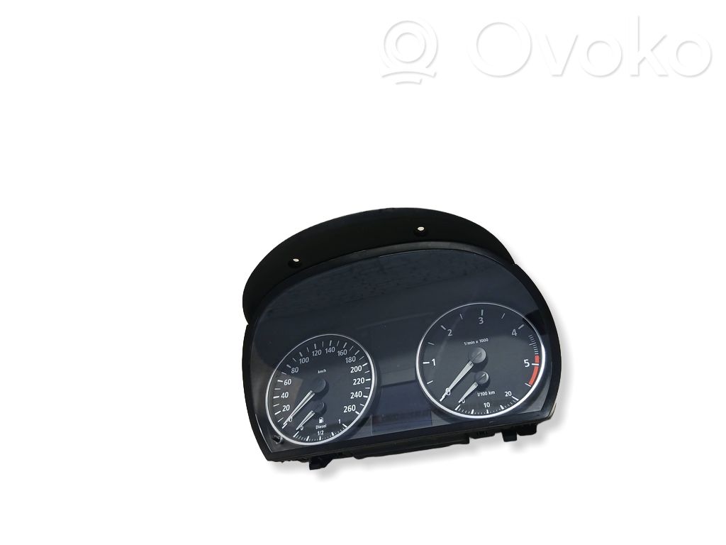 BMW 3 E90 E91 Speedometer (instrument cluster) 