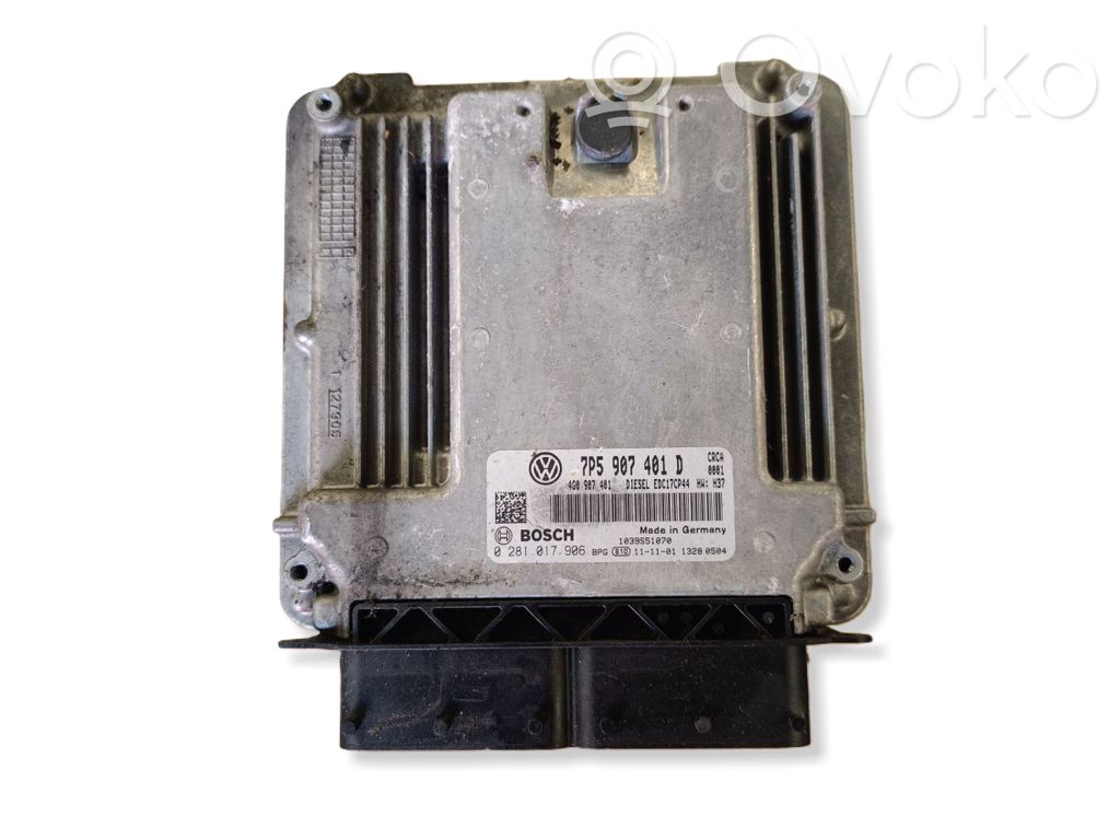 Porsche Cayenne (92A) Engine control unit/module 