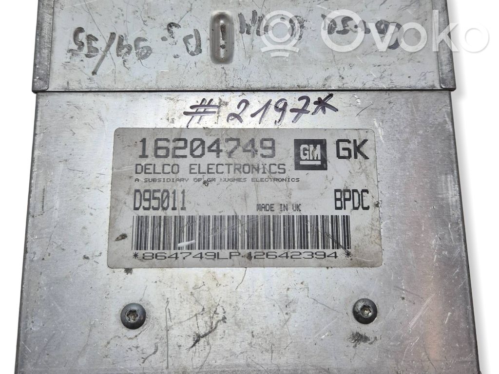 Opel Corsa C Unitate/modul de control motor 