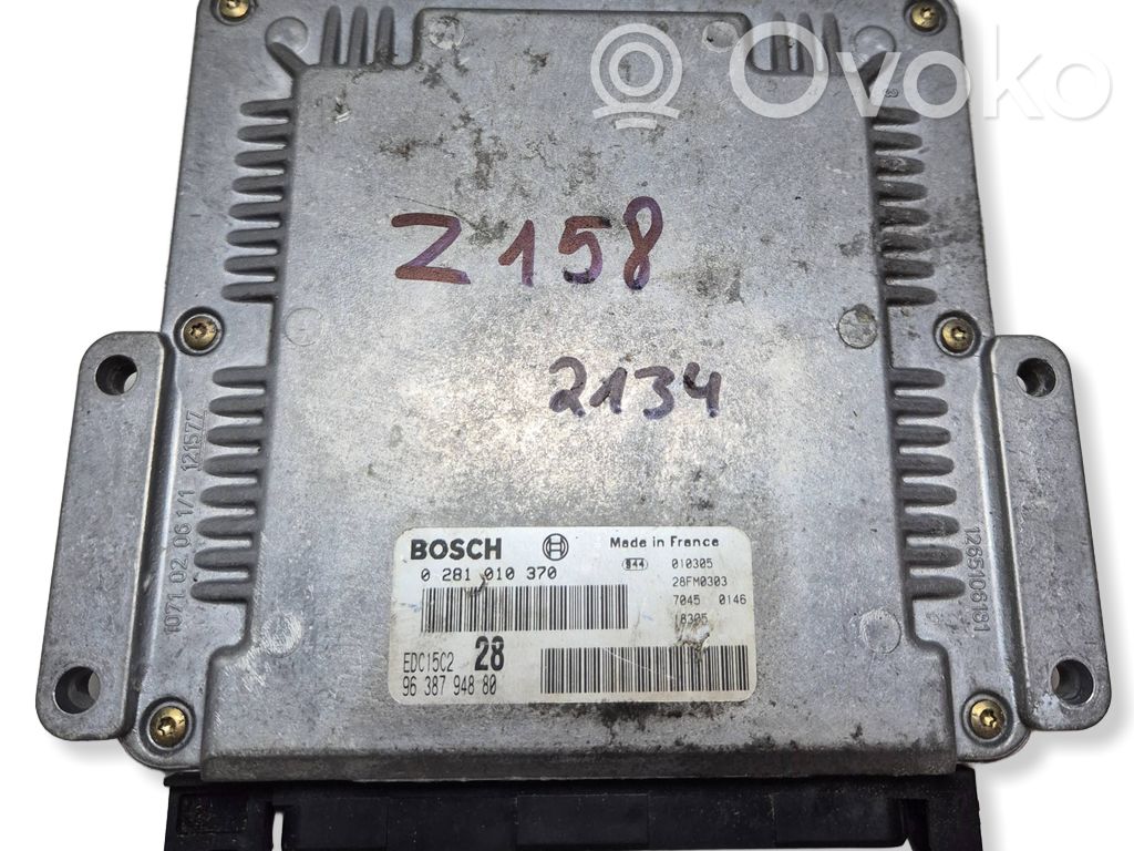Peugeot 406 Engine control unit/module 