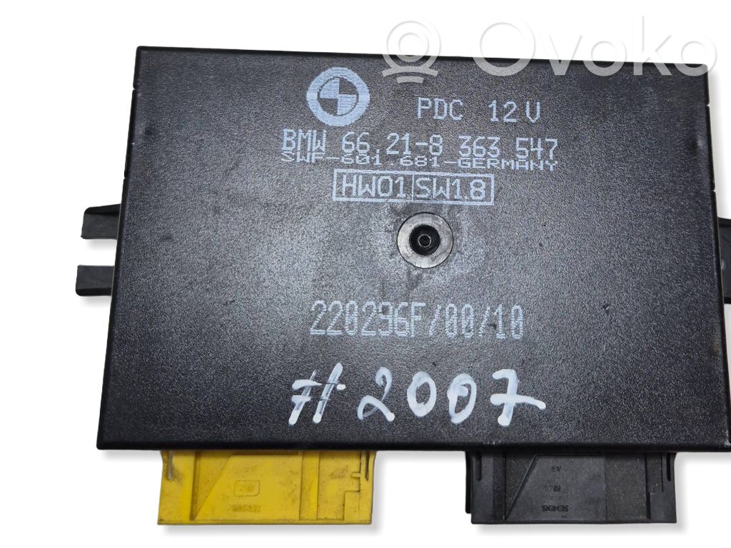 Parking PDC control unit/module   66218363547,PD01200
