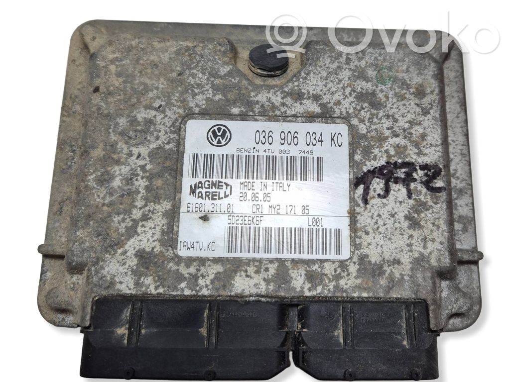 Sterownik / Moduł ECU   036906034KC,5D23E6K6F,6160131101