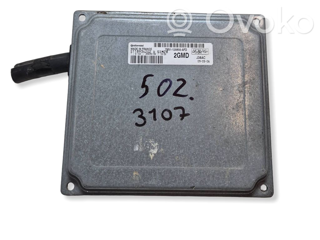 Moottorin ohjainlaite/moduuli   7M5112A650AFD,292090128,S118934202