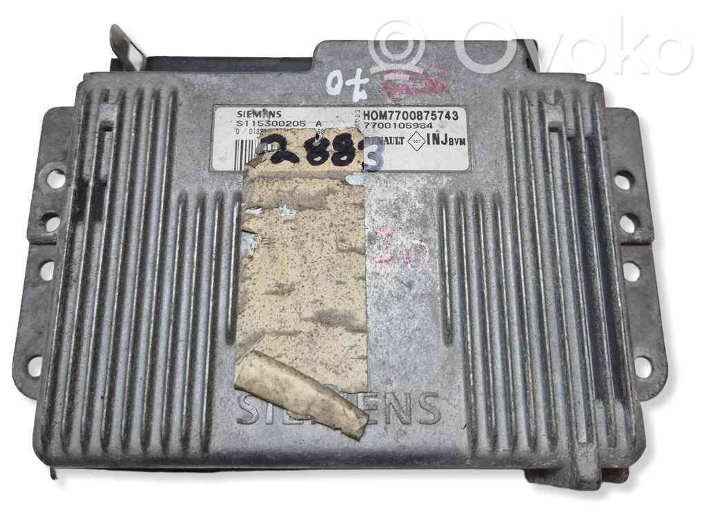 Renault Megane I Engine control unit/module 