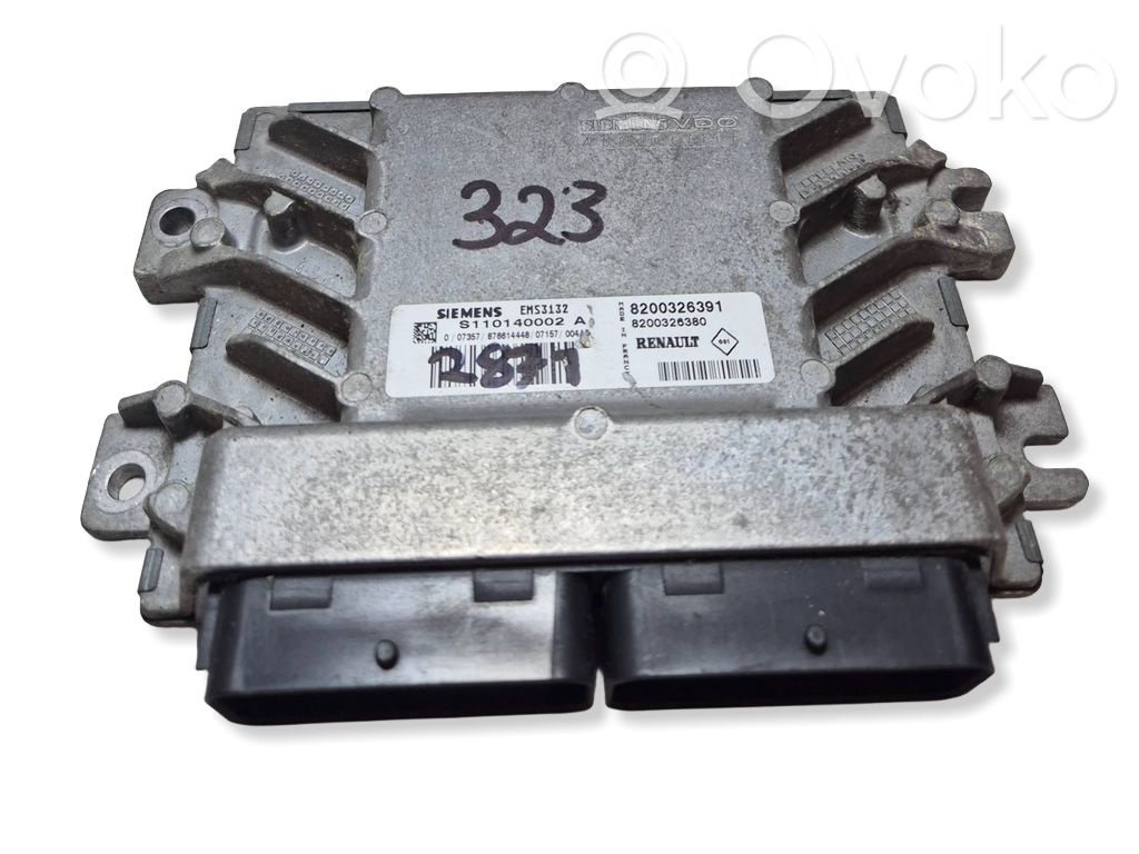 Engine control unit/module   8200326391,8200326380,S110140002A
