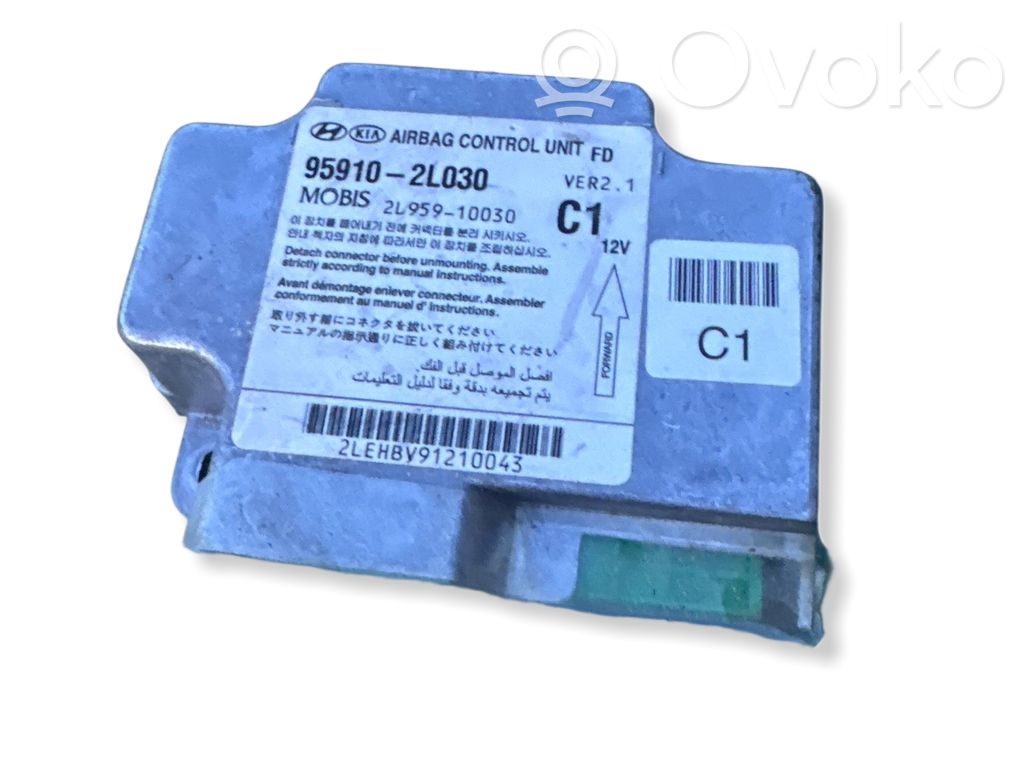 Hyundai i30 Airbag control unit/module 