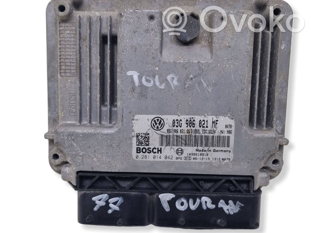 Volkswagen Touran I Variklio valdymo blokas 