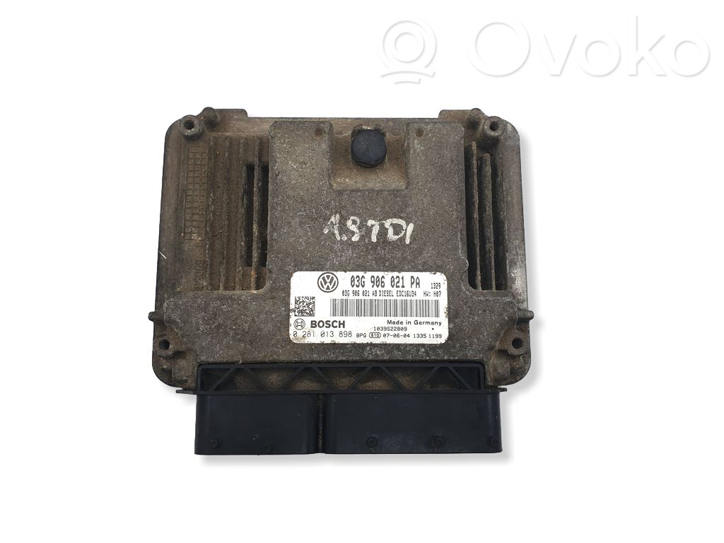 Seat Leon (1P) Engine control unit/module 
