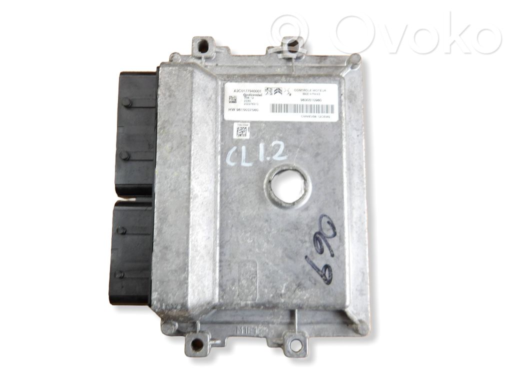 Opel Crossland X Engine control unit/module 
