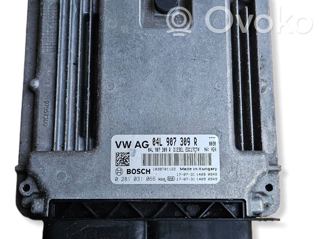 Engine control unit/module   04L907309R,0281031066