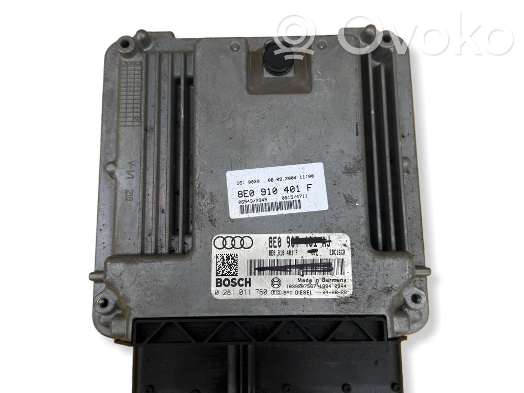 Engine control unit/module   8E0910401F